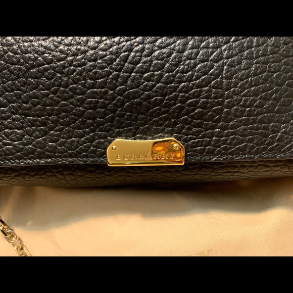 Burberry Grainmediun mildenhall clutch. Black. - Picture 3 of 12